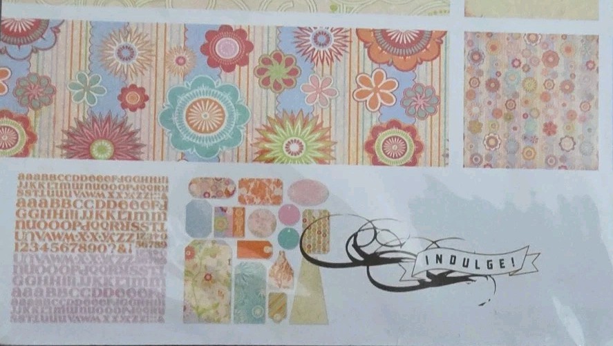 BASIC GREY Indulgent Collection Pack Scrapbook Craft Paper Sealed