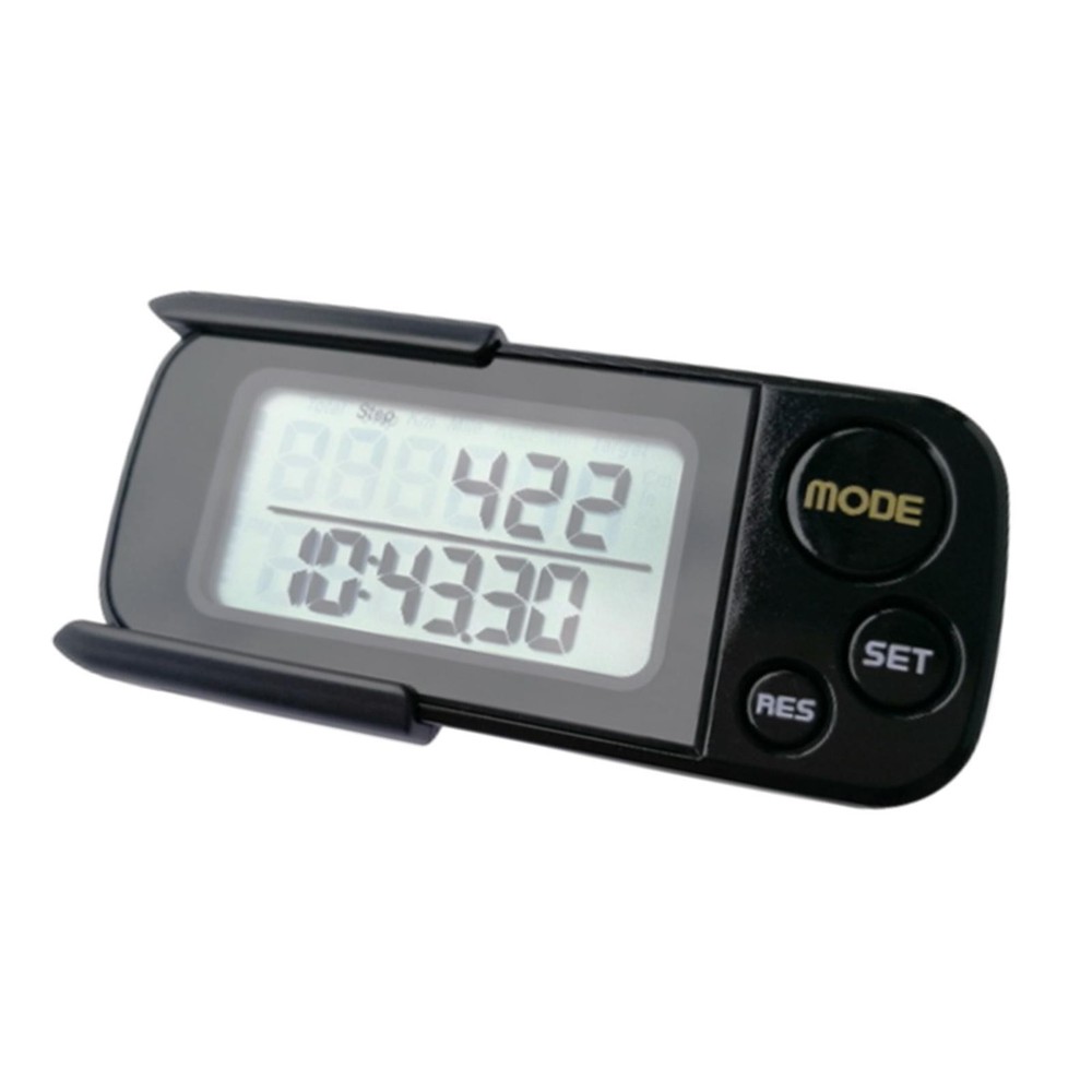 Large Screen 3D Pedometer Counter Running Running Stopwatch
