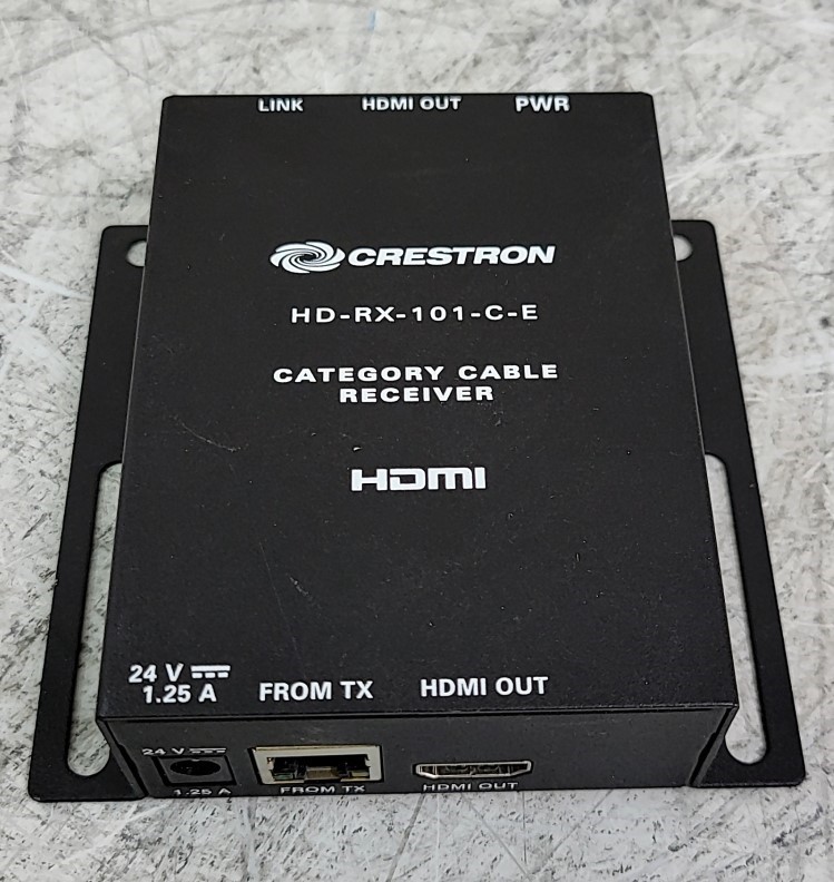 CRESTRON HD-RX-101-C-E 6509871 Receiver & Transmitter