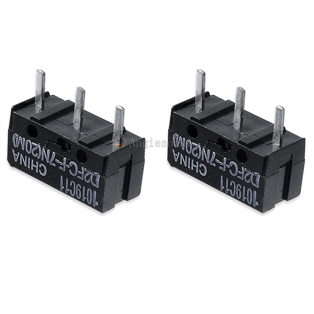 2X OMRON Micro Switch Microswitch D2FC-F-7N(20M) for APPLE RAZER Logitech Mouse