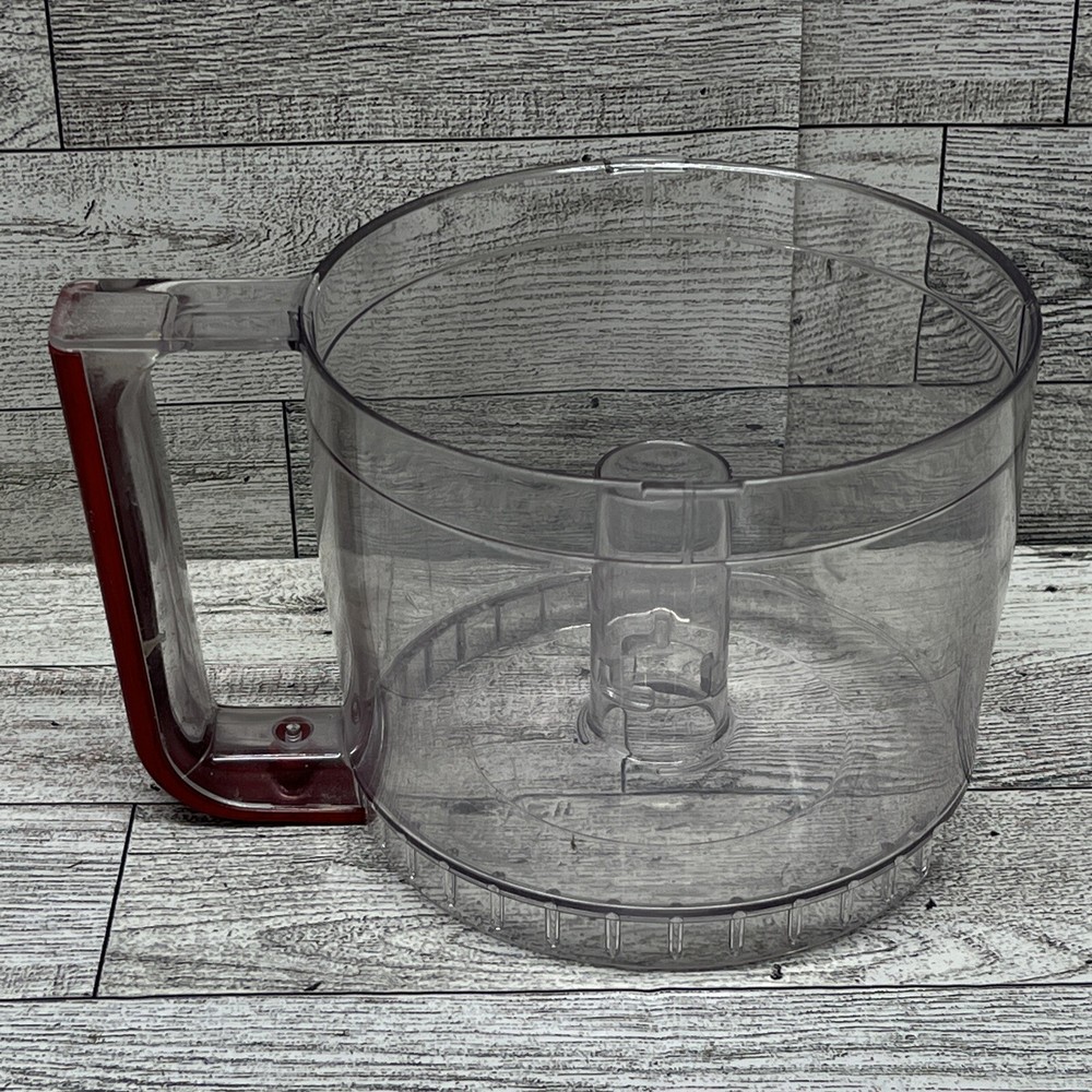 Cuisinart Mini-Prep Plus Replacement Part Metallic Red Work Bowl