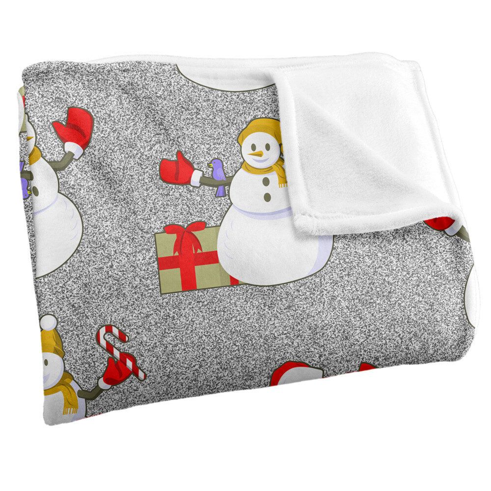 Snowmen Silky Touch Super Soft Throw Blanket