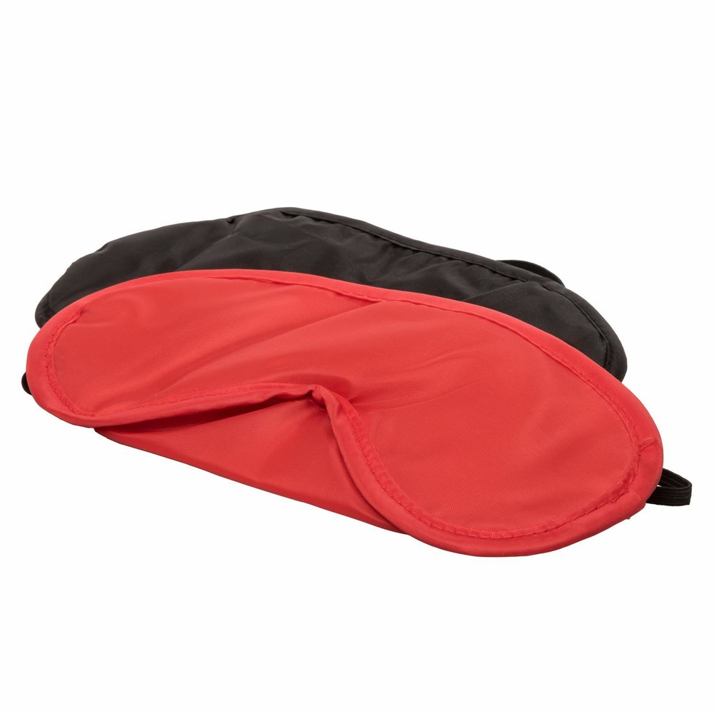 Full Coverage Bondage Eye Mask Fetish Blindfold Cover BDSM Accessories SET