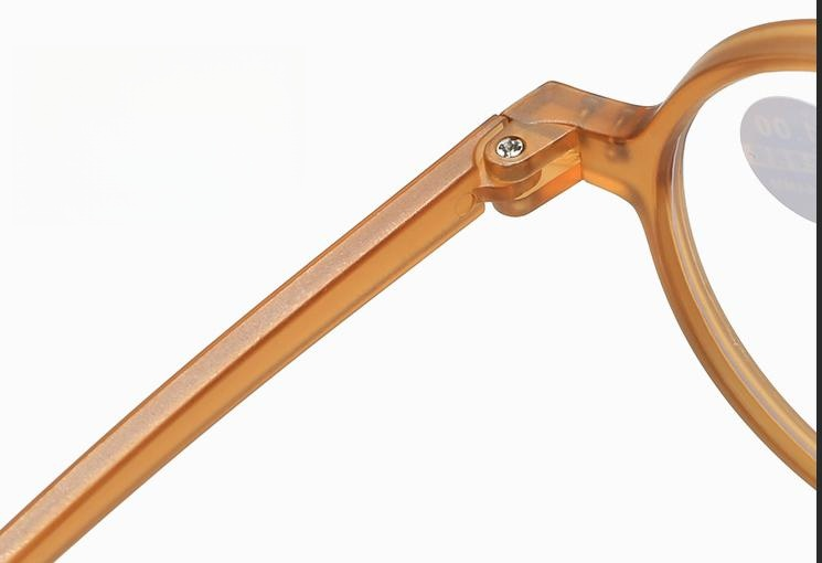 5 Pack Retro Small Round Frame Anti-Blue-Ray Universal Old Light Reading Glasses