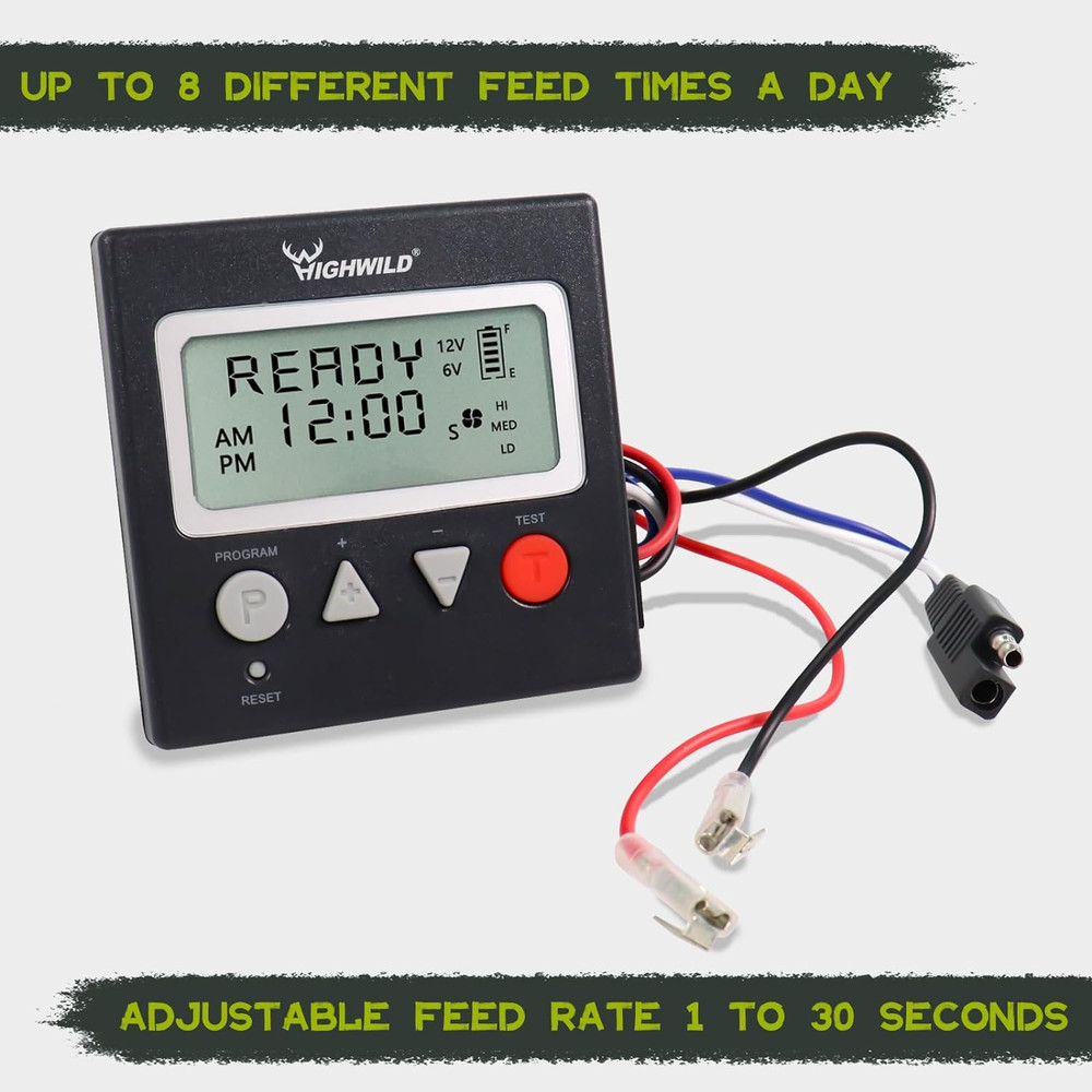 12-Volt Deer Feeder Digital Power Control Unit