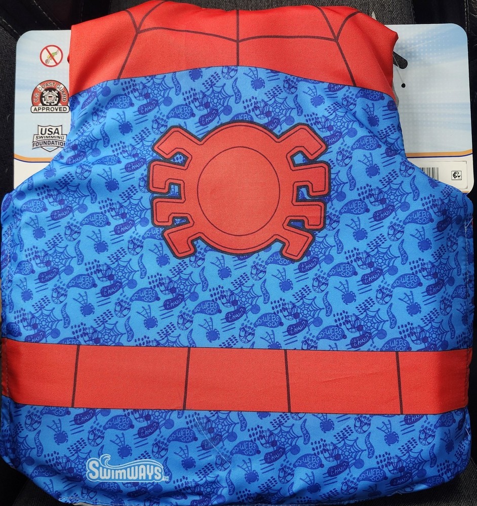 Swimways Marvel Swim Trainer Life Jacket, US Coast Guard Approved