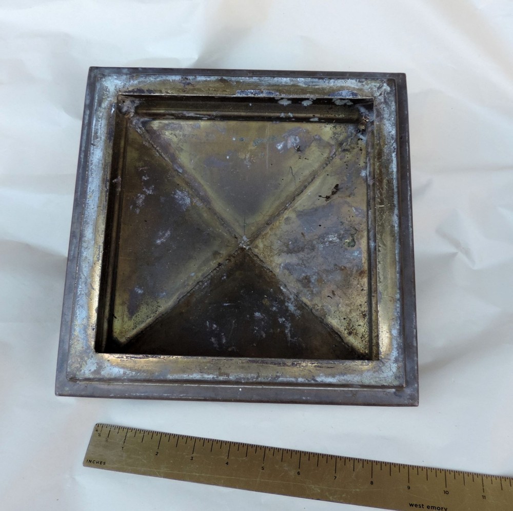 Bronze Post Finale or Top for 8”x8” Post
