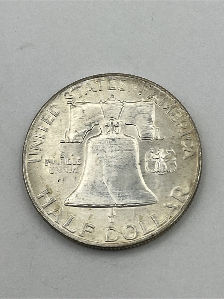1960 D Franklin Half Dollar
