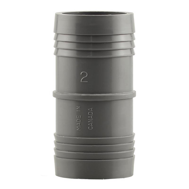 Lasco 1429020RMC PVC Poly Schedule 80 Insert Coupling 2 in. for Cold Water