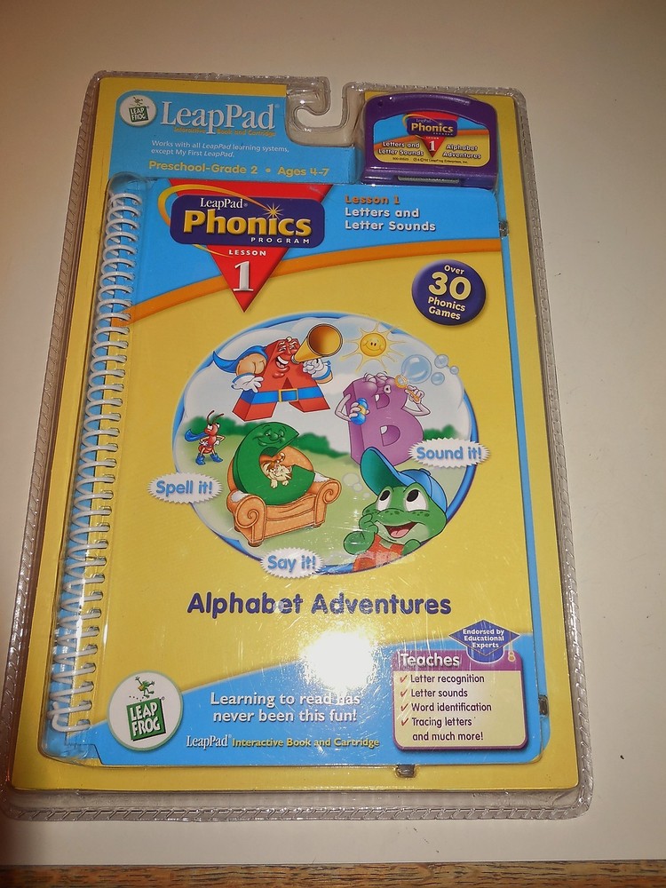 NEW LEAP FROG ELECTRONIC INTERACTIVE LEAPPAD SYSTEM LEARNING BOOK CARTRIDGE