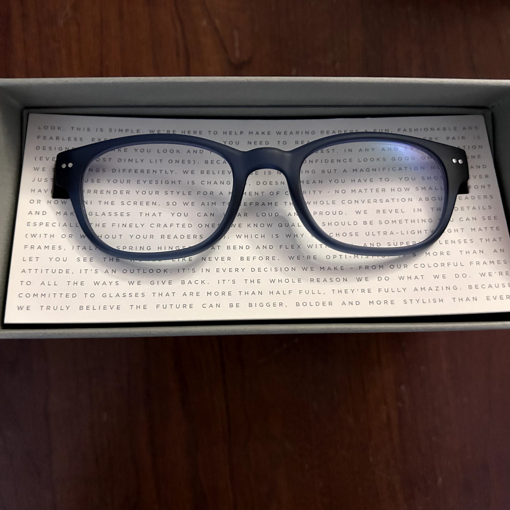 Blue Tinted Computer Reading Glasses