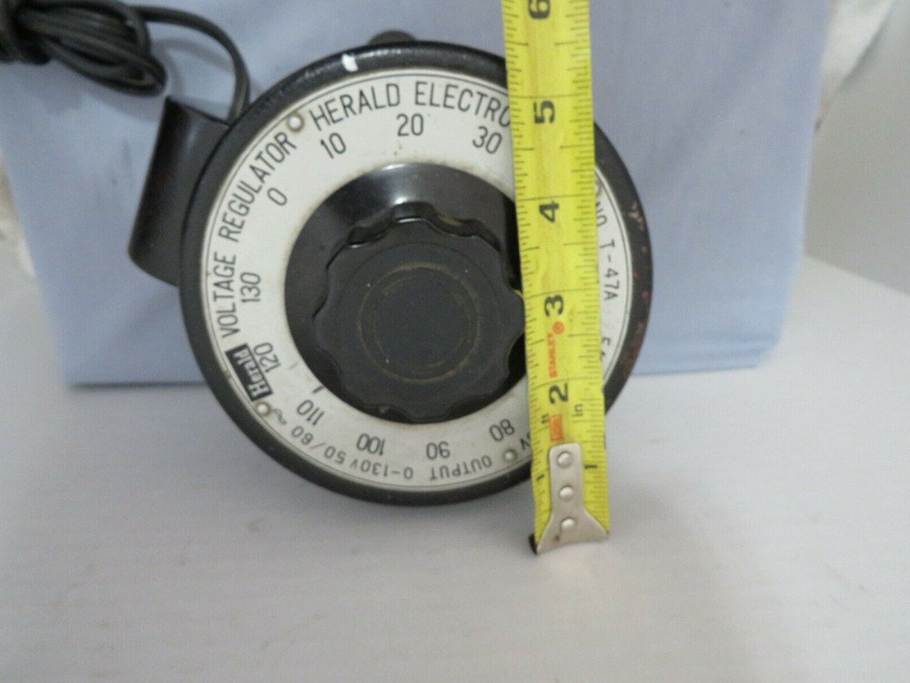 Vintage Electrical Voltage Regulator Herald T-47A