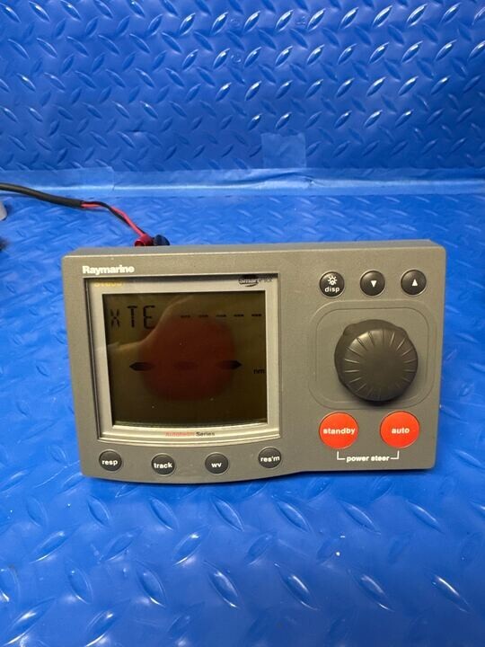 Raymarine ST8001 E12119 SmartPilot Autopilot Controller - TESTED. Screen Burn.