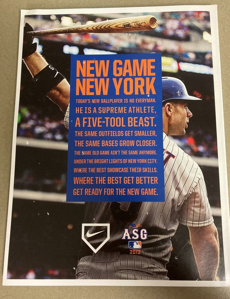 MLB All Star Game 2013 Program- Special Limited Edition