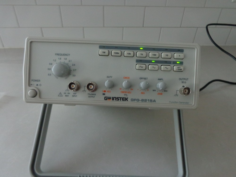 GW INSTEK MODEL GFG-8215A FUNCTION GENERATOR
