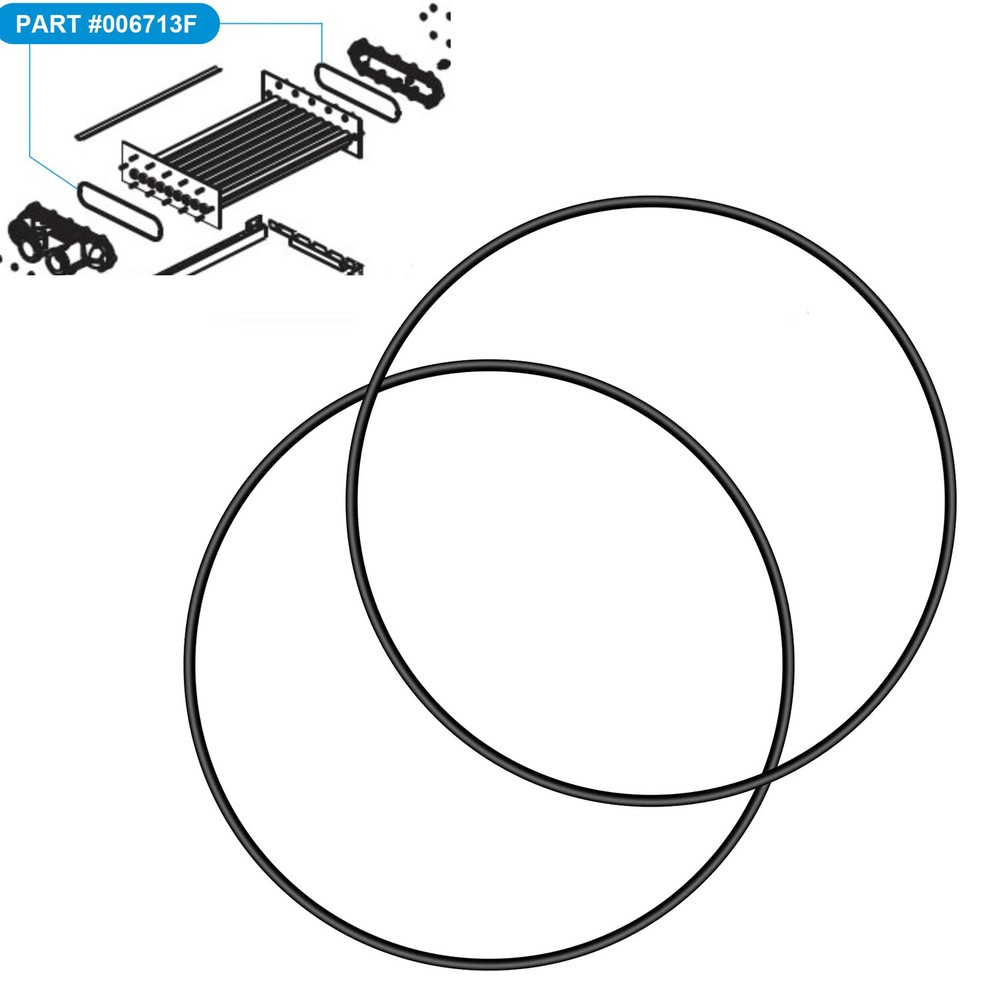 006713F O Ring Gasket for Raypak Heater Heat Exchanger, Pool Heater O-Ring 2PCS