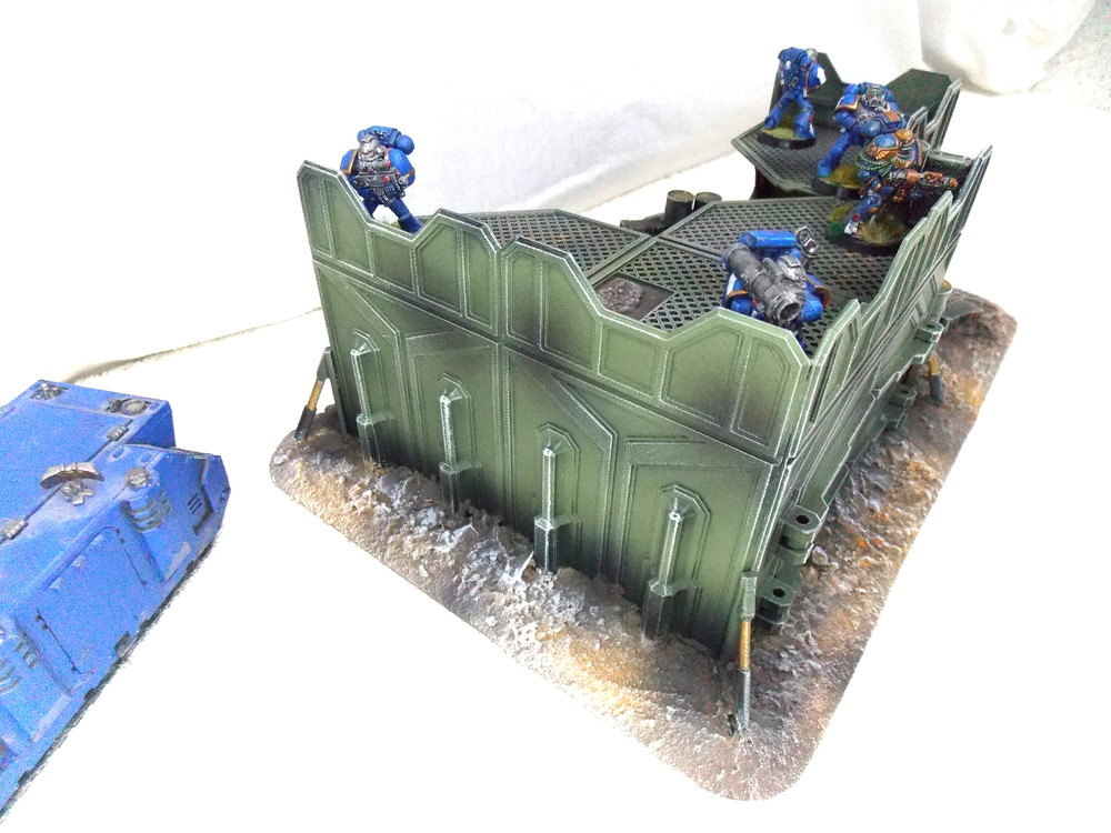 WARGAMING TERRAIN PAINTED