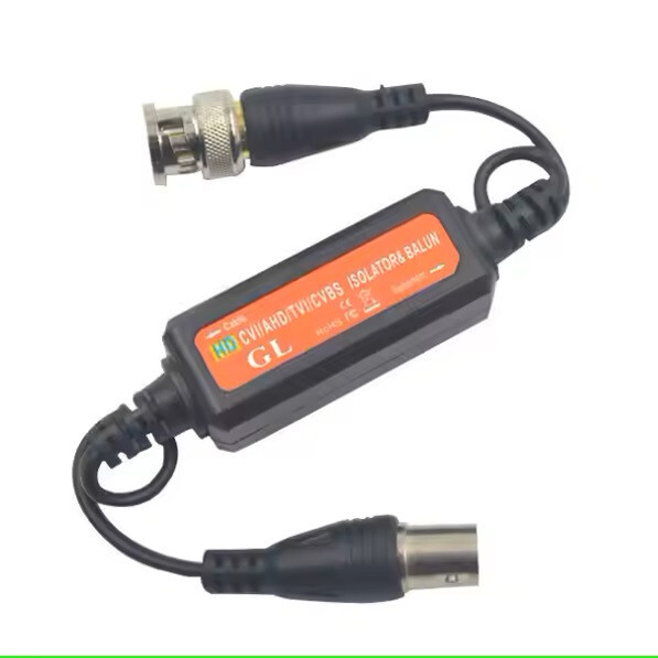 2pcs/lot Ground Loop Filter Video Surveillance BNC Isolator