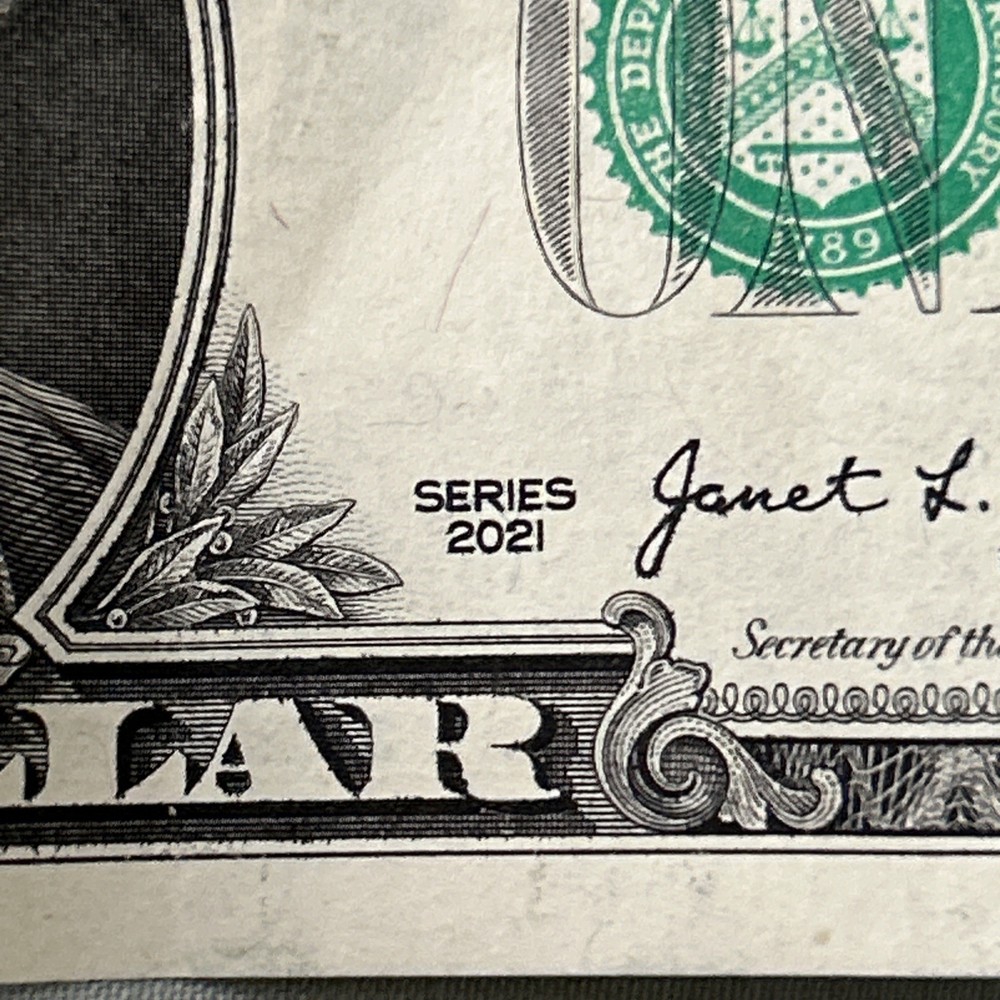 One Dollar Bill, Mis Cut Series 2021