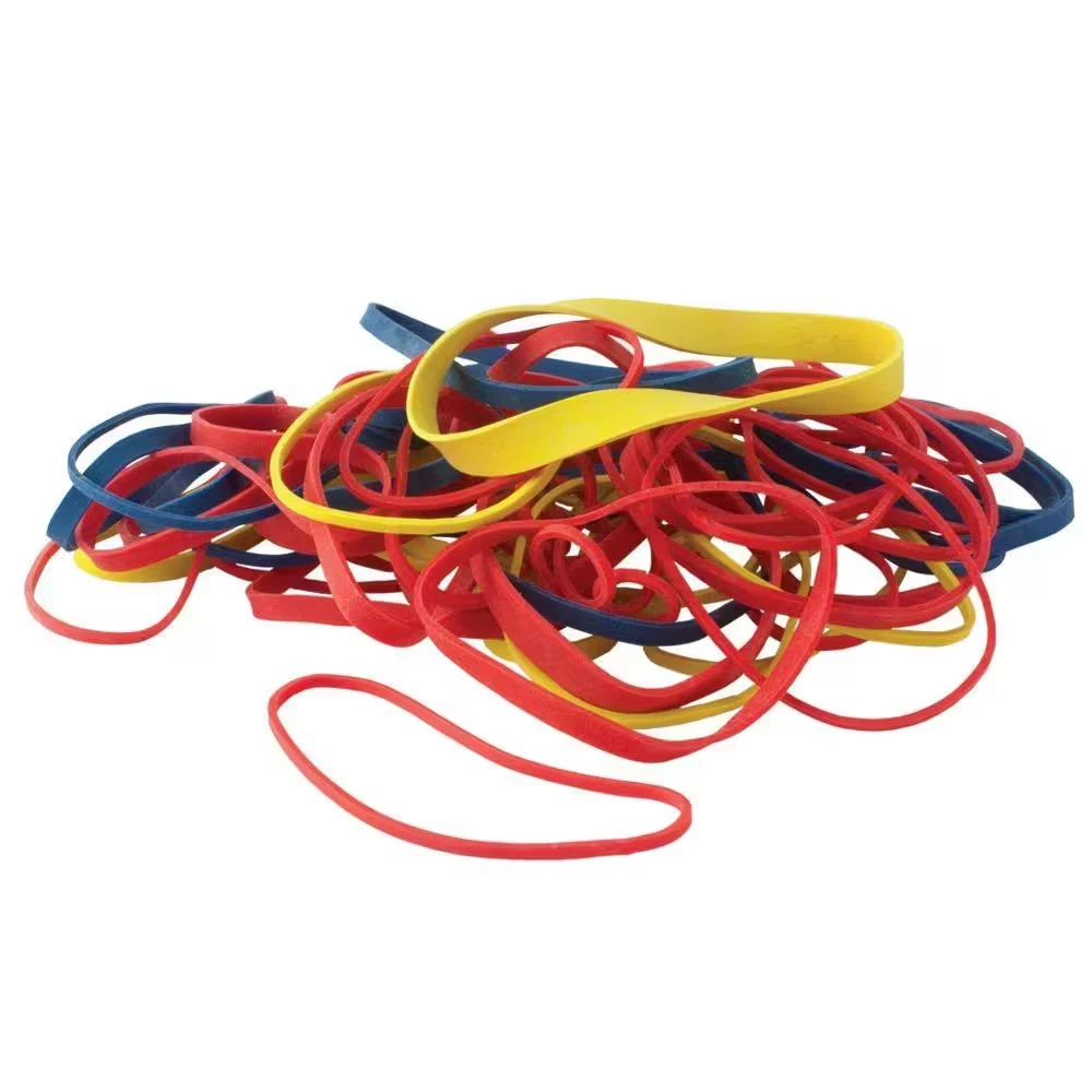 Assorted Rubber Band Size #54 Multi Colored Strong Rubber Bands