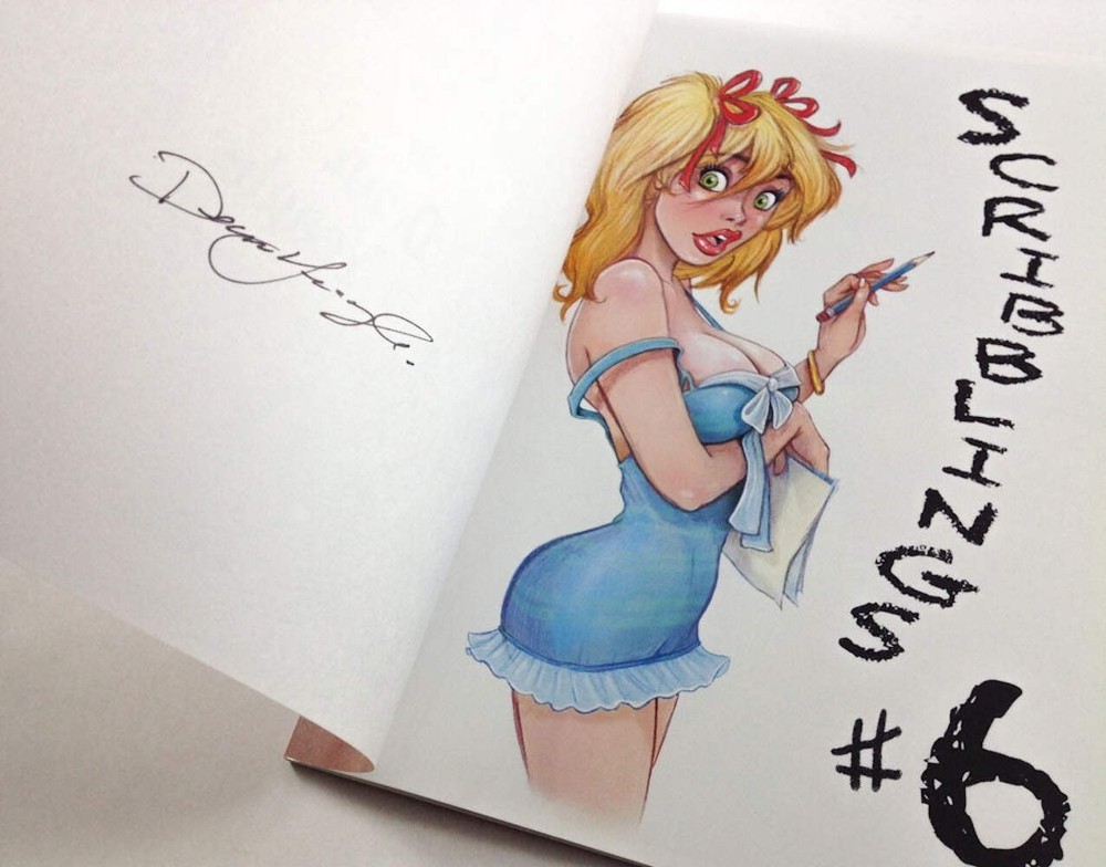 Scribblings 6 - Signed by Dean Yeagle