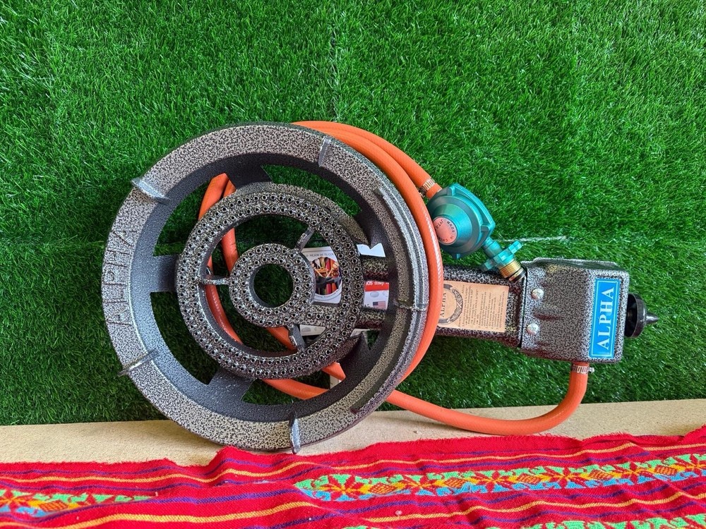 Burner Low Pressure Burner Camping BBQ Hose & Regulator
