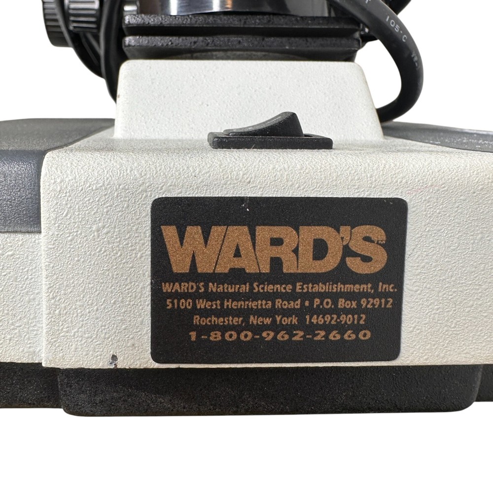 Ward’s Compound Student Microscope 4 Objectives Monocular 10X WF Eyepiece