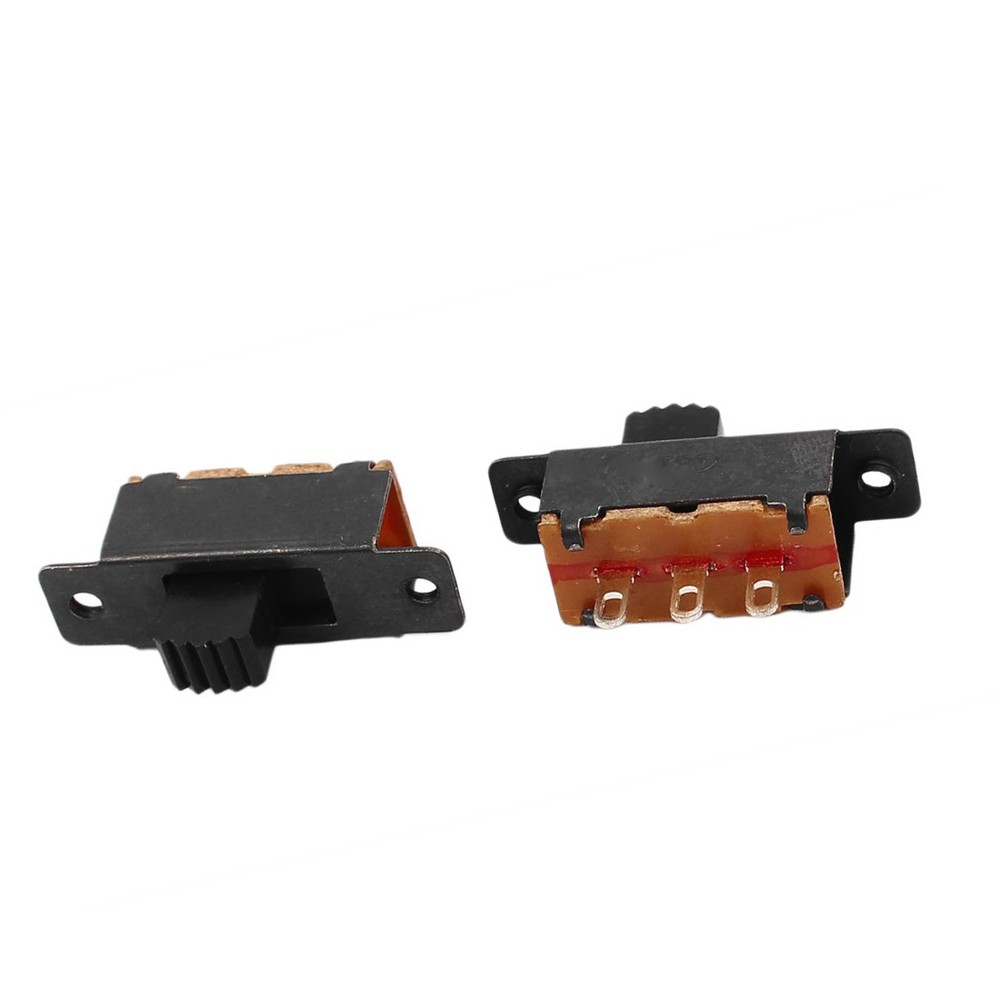2 Position 3P SPDT Micro Miniature PCB Slide Switch Latching Toggle Switch,10Pcs