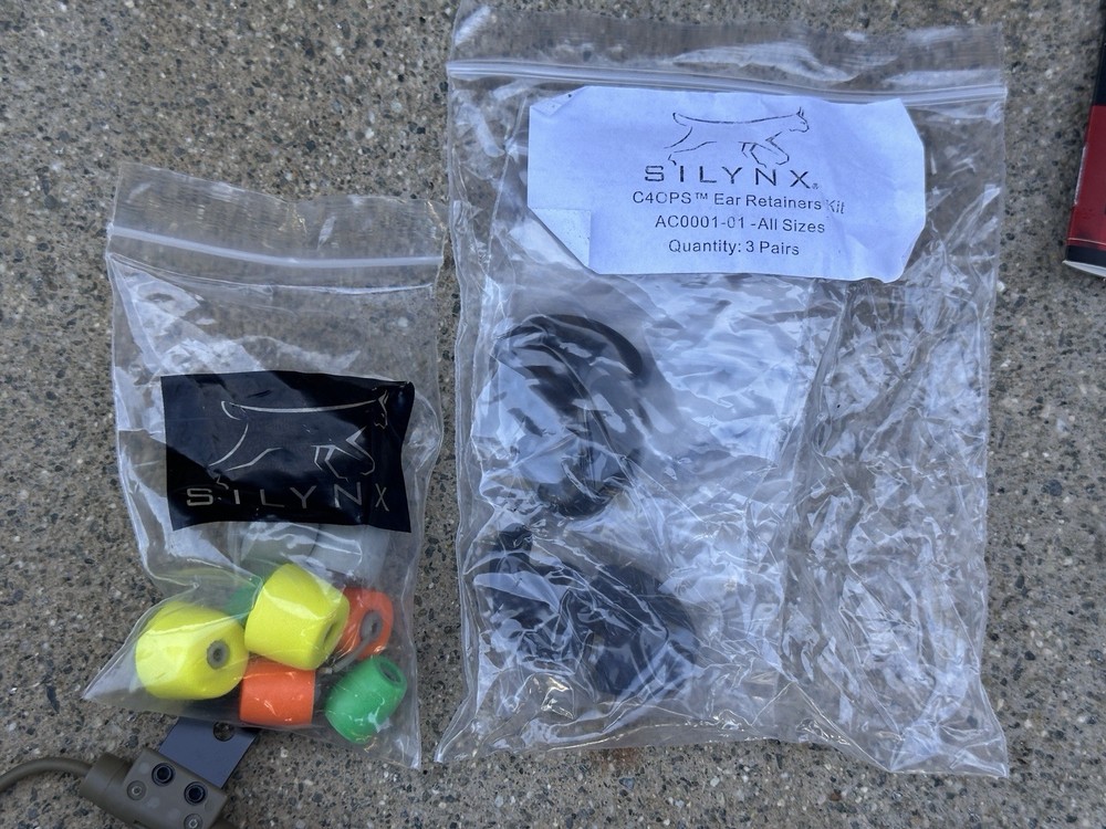 Silynx CLARUS Clarus Hearing Protection, and communication kit. Tan.