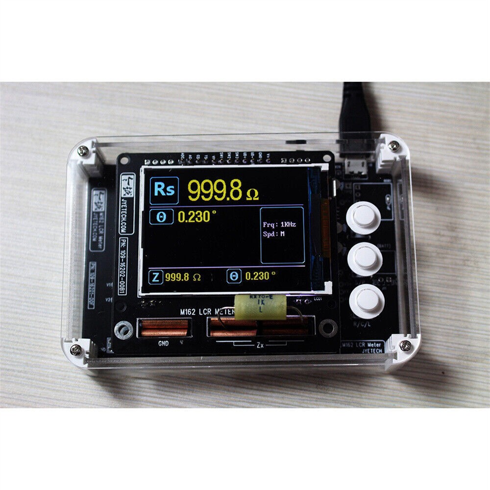 Acrylic M162 LCR Meter Kit Basic Version USB Fully Automatic Ranging Easy Build
