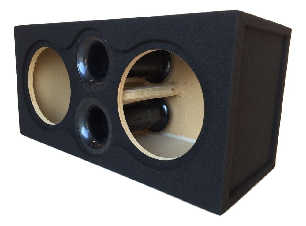 Custom Ported Sub Box Enclosure for 2 12" Memphis MOJO MOJO6 Subs - 4.5 CU FT