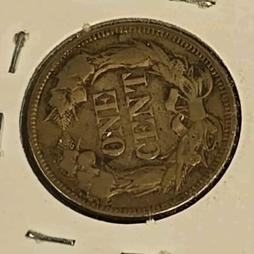 1857 U.S 1C Flying Eagle Cent Penny