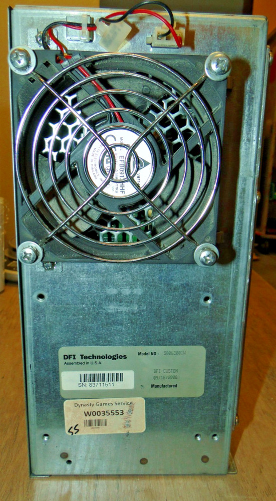 DFI technologies 50062100w CPU UNIT W/ COMPONENTS INSIDE UNTESTED READ