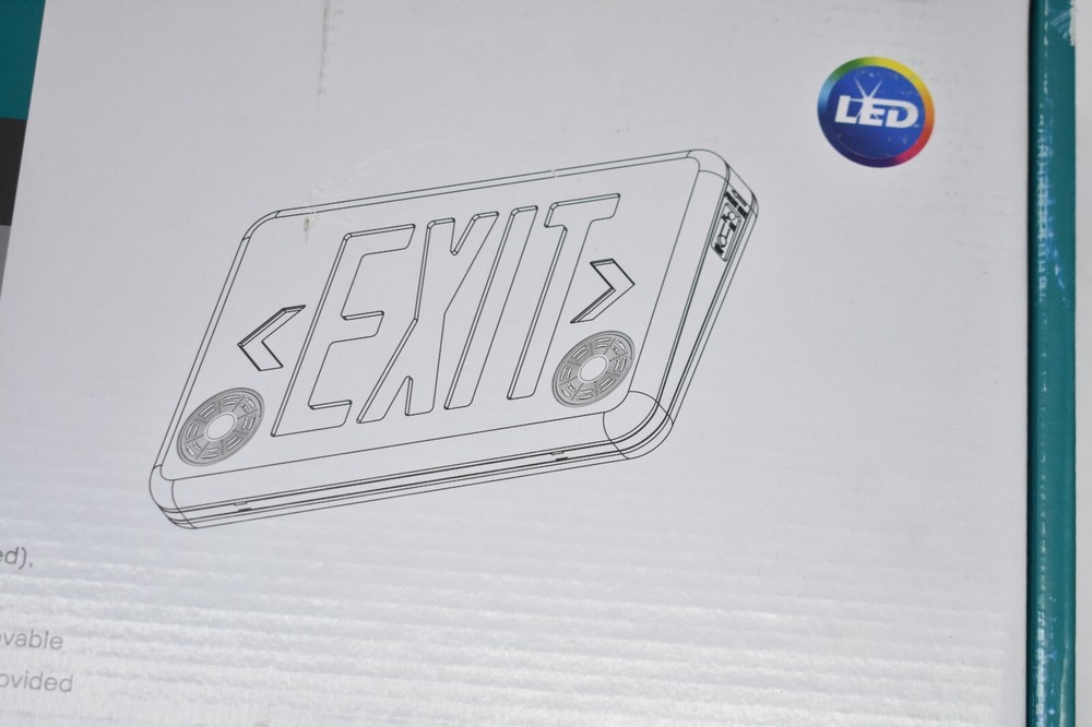 Signify Chloride Compac LED Exit/Emergency Unit Combo CLC Series CLCNRW