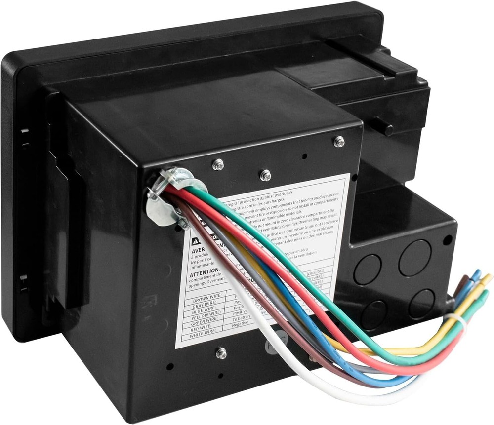 WF-8735-AD 8700-AD Auto-Detect Series Converter/Charger - wf8735-P Black 30 Amp