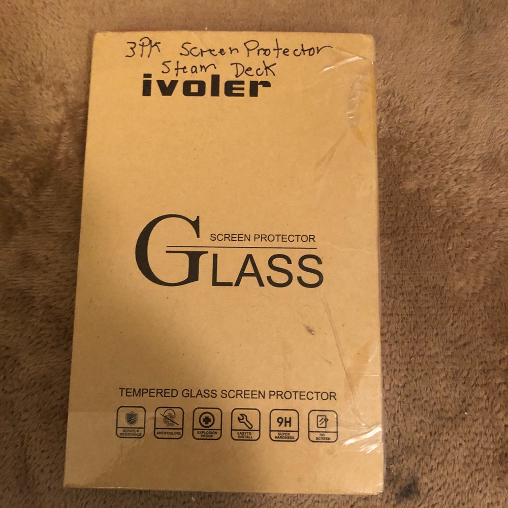 [3 Pack] amFilm Screen Protector Compatible with Steam Deck