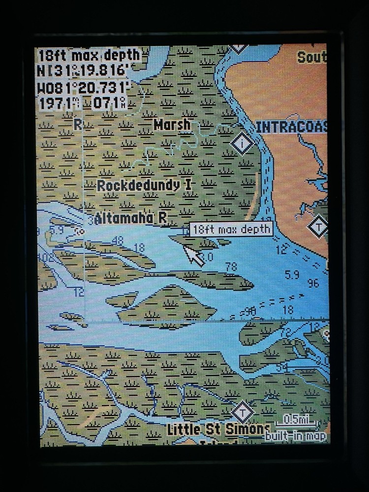 Garmin GPSMAP 392 GPS ChartPlotter Display (TESTED)
