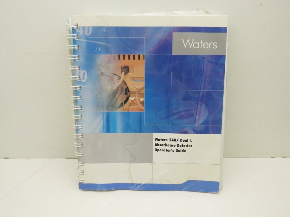 Waters 2487 Dual Lambda Absornance Detector Operator's Guide Paper Manual