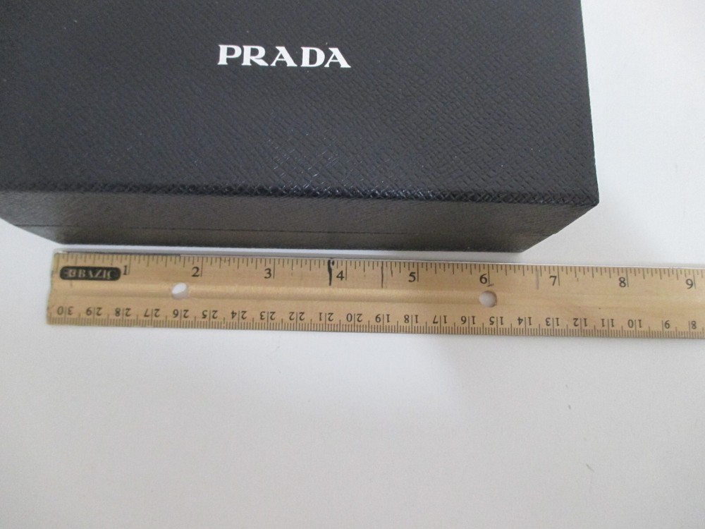 EMPTY PRADA BOX GLASSES BOX AUTHENTIC BLACK