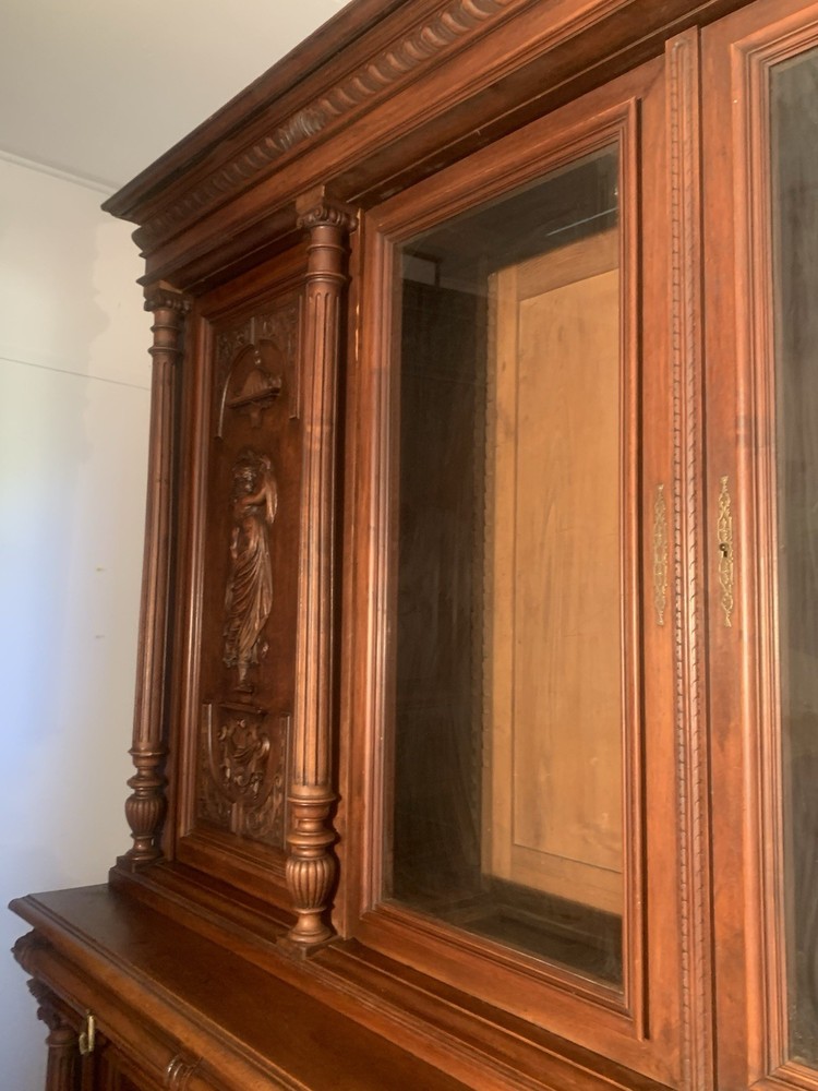 Antique French Walnut Buffet
