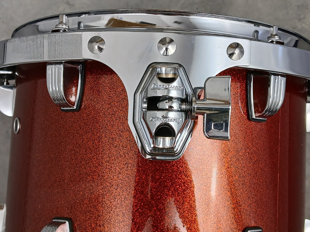 LUDWIG ELEMENT EVOLOLUTION 12" COPPER SPARKLE TOM DRUM. MINT CONDITION!