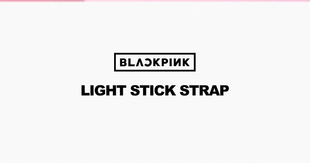BLACKPINK OFFICIAL LIGHT STICK STRAP/Tracking Code FANLIGHT MD GOODS SEALED