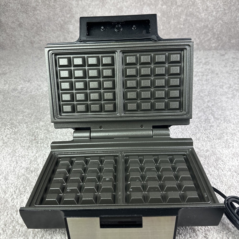 KRUPS FDK2 Belgian Double Waffle Maker - Tested Working