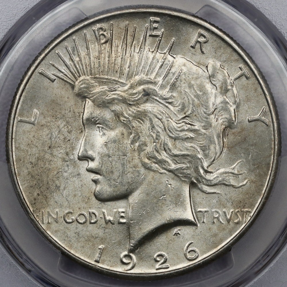 1926-S Peace Silver Dollar - PCGS MS 61