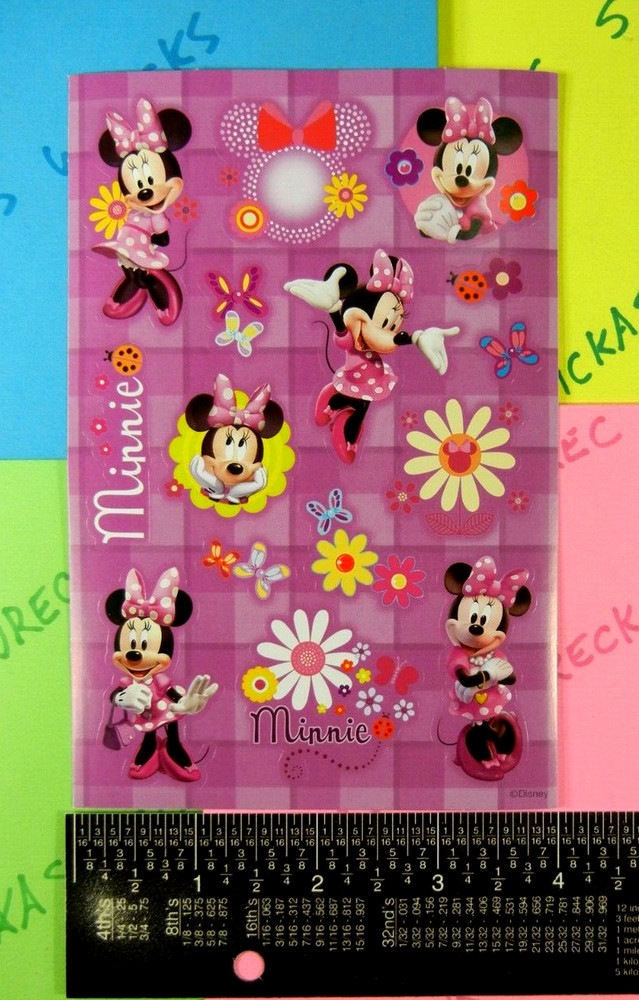 Disney's Minnie Mouse Sticker Sheet