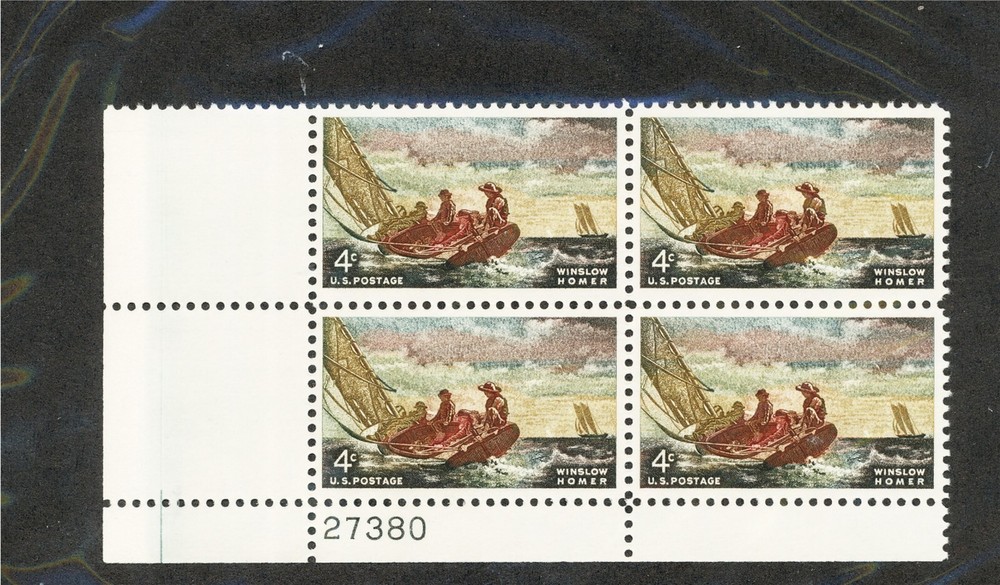 1207    mint nh plate block................   163355