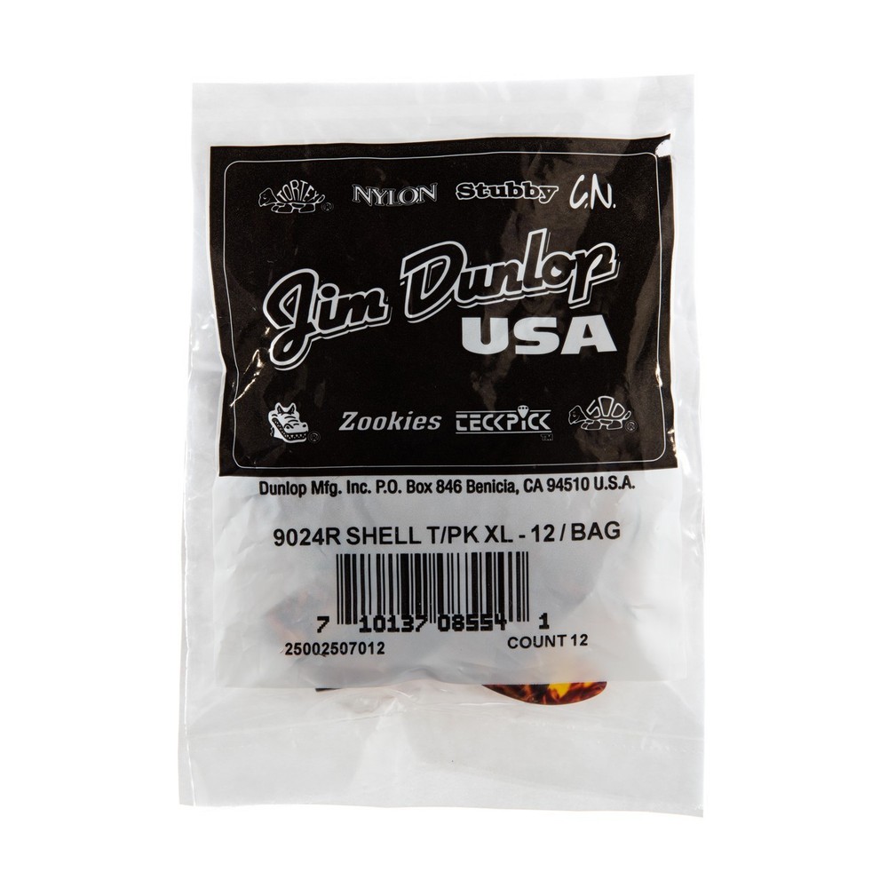 12-Pack Dunlop Shell Thumbpicks -Extra Large