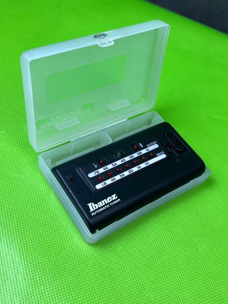 Ibanez Automatic Digital Processing Guitar Tuner with case