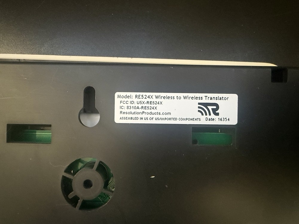 Resolution RE524X Wireless to Wireless Translator | Powers O