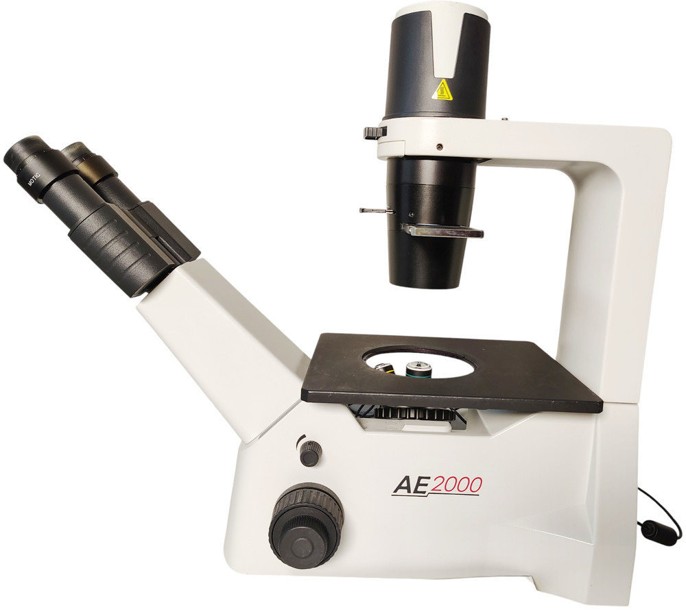Motic AE2000 Phase Contrast Microscope with 3 Objective, Inverted